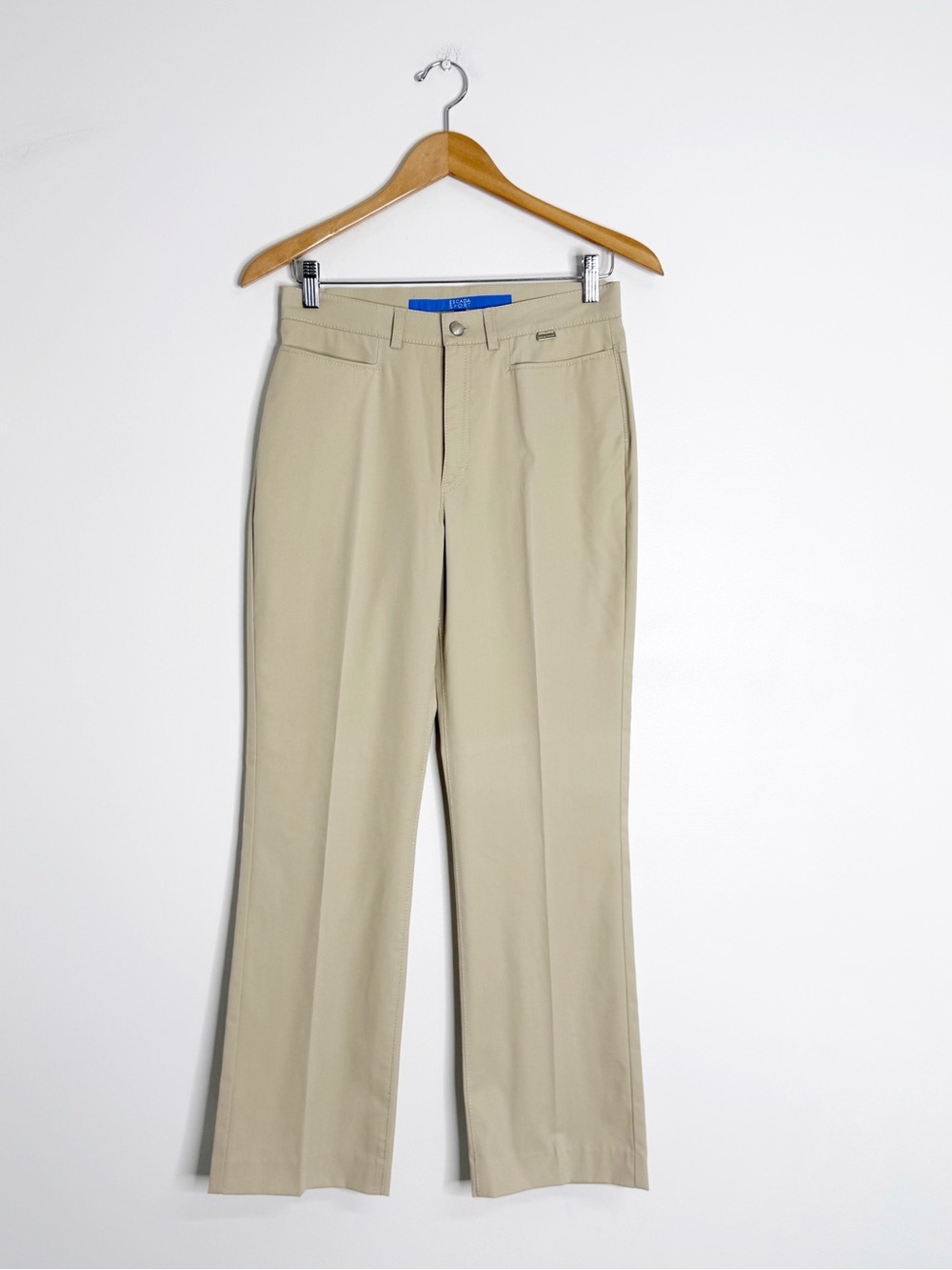 Escada Sport Straight Leg Khaki Pants Women’s US Size 6 European 36